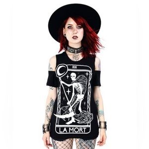 Restyle La Mort Cold Shoulder Death Tarot